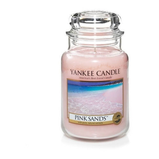 Yankee Candle 1205337E Pink Sands Large Jar Candle, 22 oz