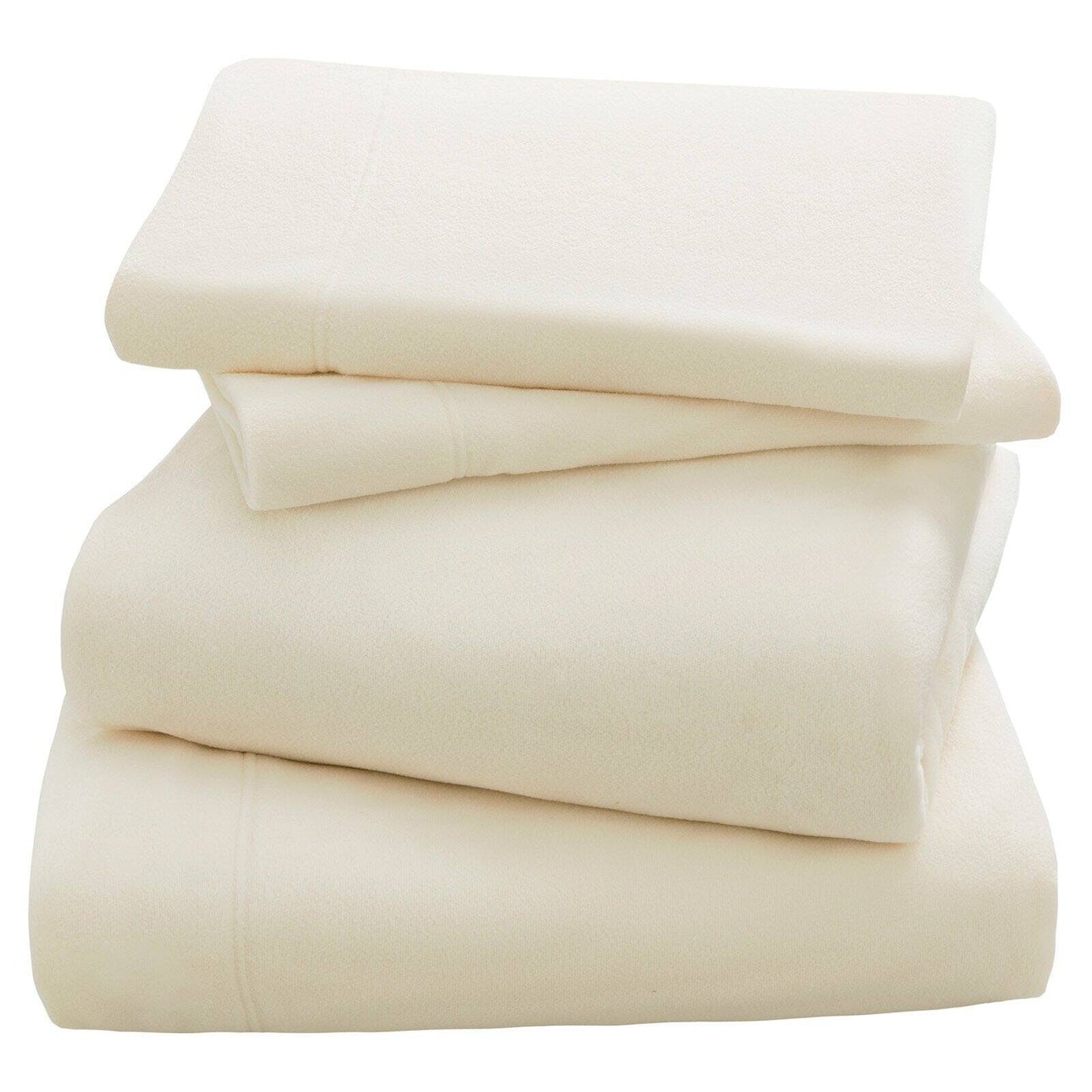 Peak Performance - 3M Scotchgard Micro Fleece Sheet Set - Ivory - King