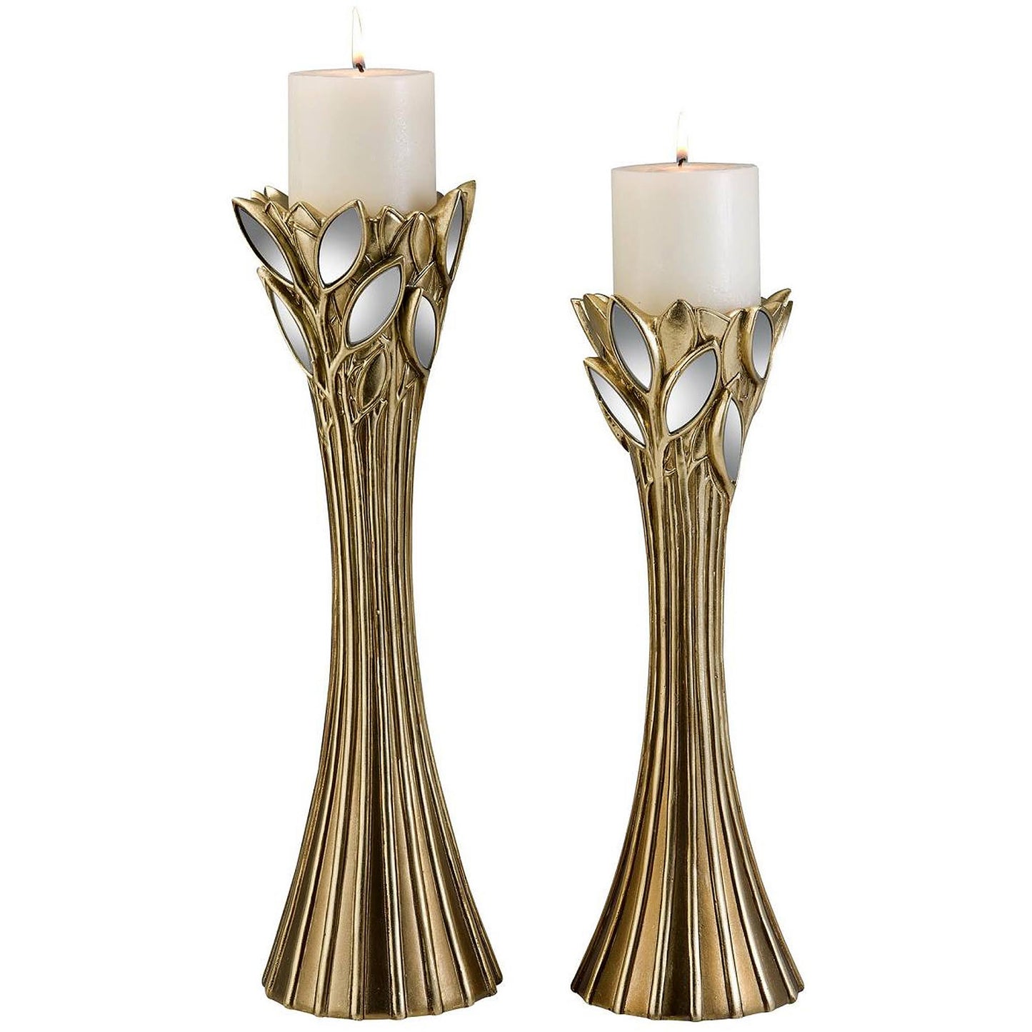 Ore International Gaia Decorative Candle Holder Set