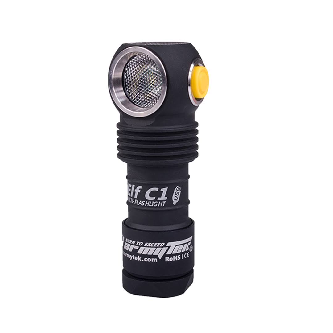 Armytek Elf C1 1050 Lumen Compact Micro USB Rechargeable Headlamp