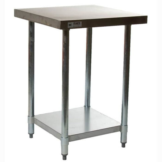 Atlantic Metalworks STT-2424-E - 24x24 Economy Stainless Steel Work Table