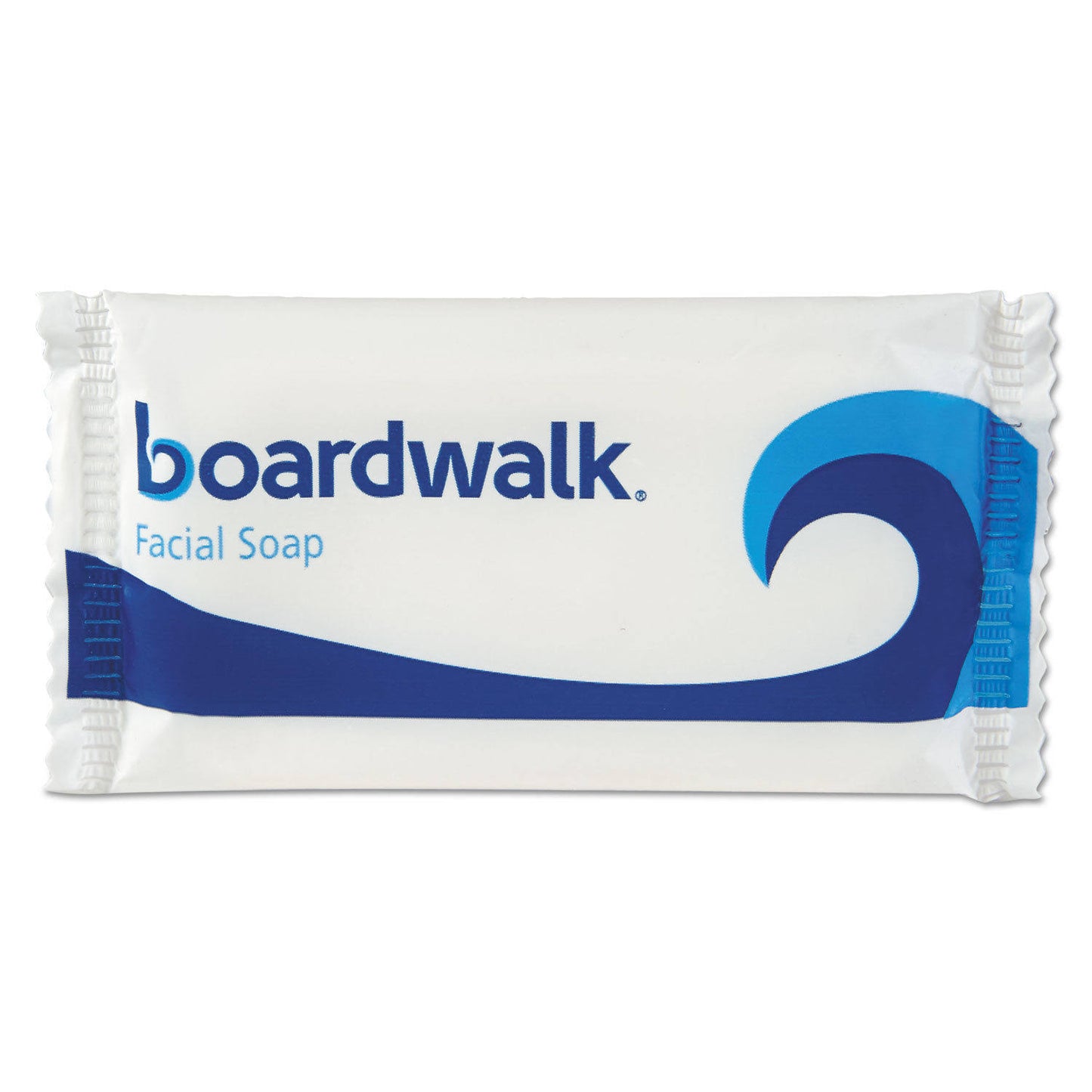 Boardwalk Face and Body Soap, Flow Wrapped, Floral Fragrance, #1/2 Bar, 1000/Carton