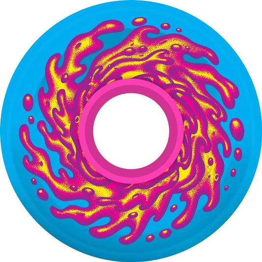 Santa Cruz OG Slime Balls Blue Pink 78A Wheels - 60mm