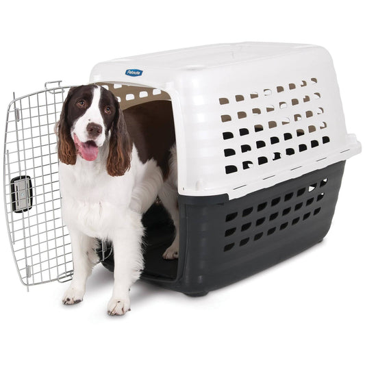 Petmate Compass Kennel - White/Black - 32