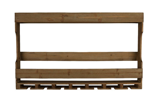 Vintage Wood Wine Wall Shelf | Dutchbone Tres - Dutchbone Wall Decor