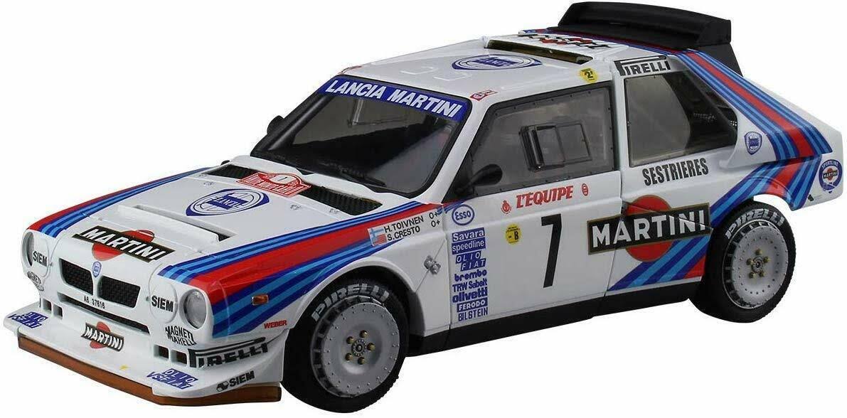 Aoshima 1/24 BeeMax Lancia Delta S4 Monte Carlo Rally 1986 Plastic Model Kit