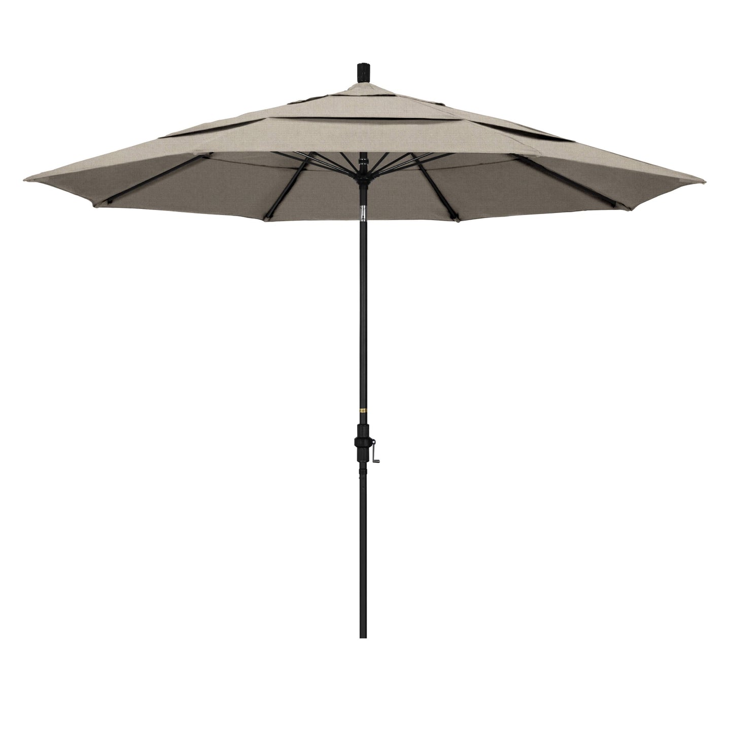 California Umbrella 11 Patio Umbrella in Woven Granite