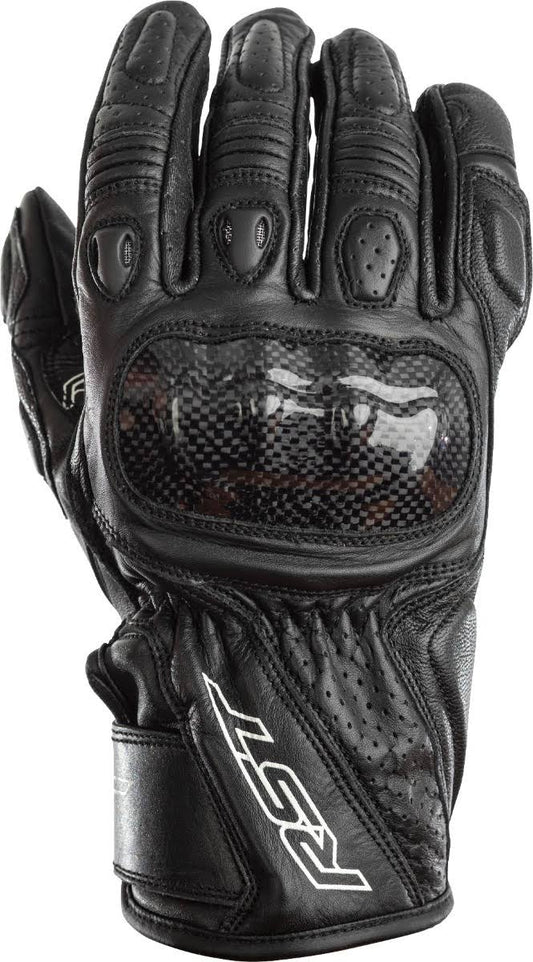 RST Stunt III Motorcycle Gloves, Black, Size M