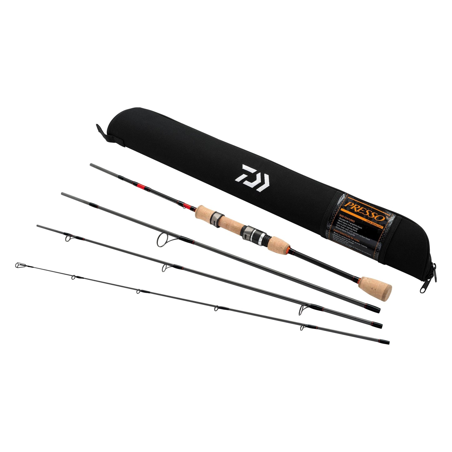 Daiwa PSO664ULFS-TR presso Ultralight Pack 6& 6x22 Spinning Rod