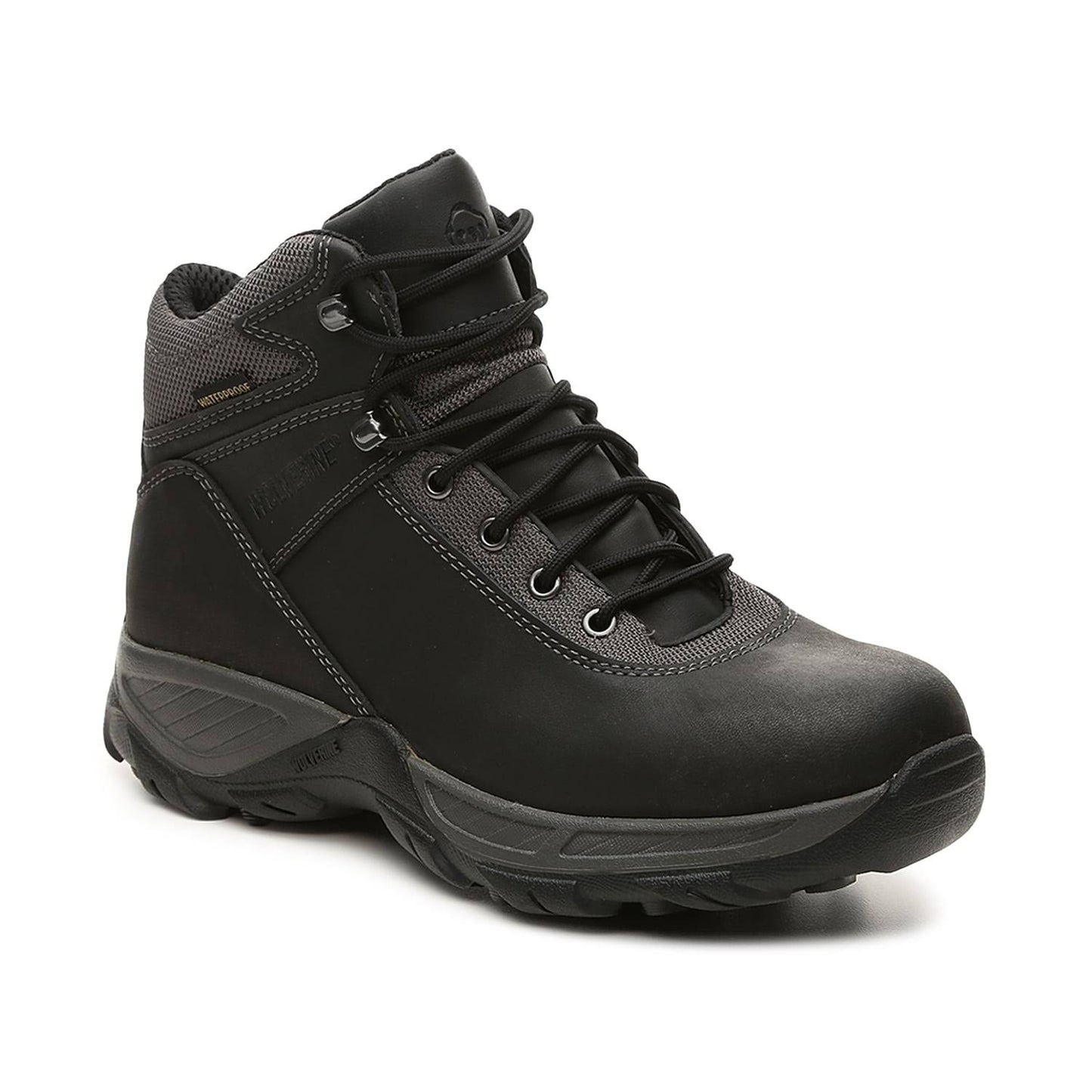 Wolverine Trailhead Men US 8.5 Black Steel Toe Work Boot W08822