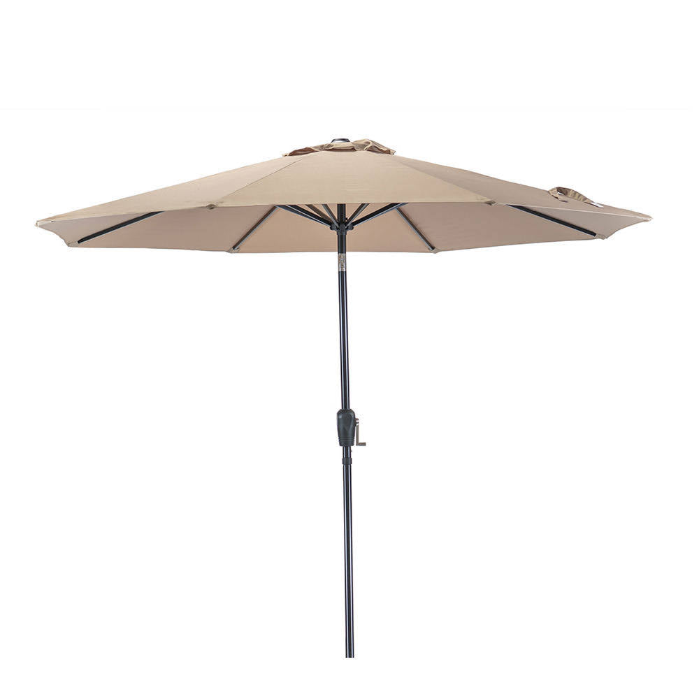 Patio Premier 9 Round Aluminum Market Umbrella Taupe