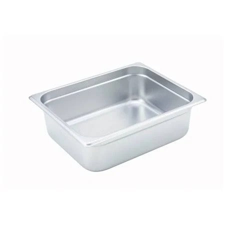 Winco Spjh-204, 4-Inch Deep Half-Size Anti-Jam Table Pan, NSF