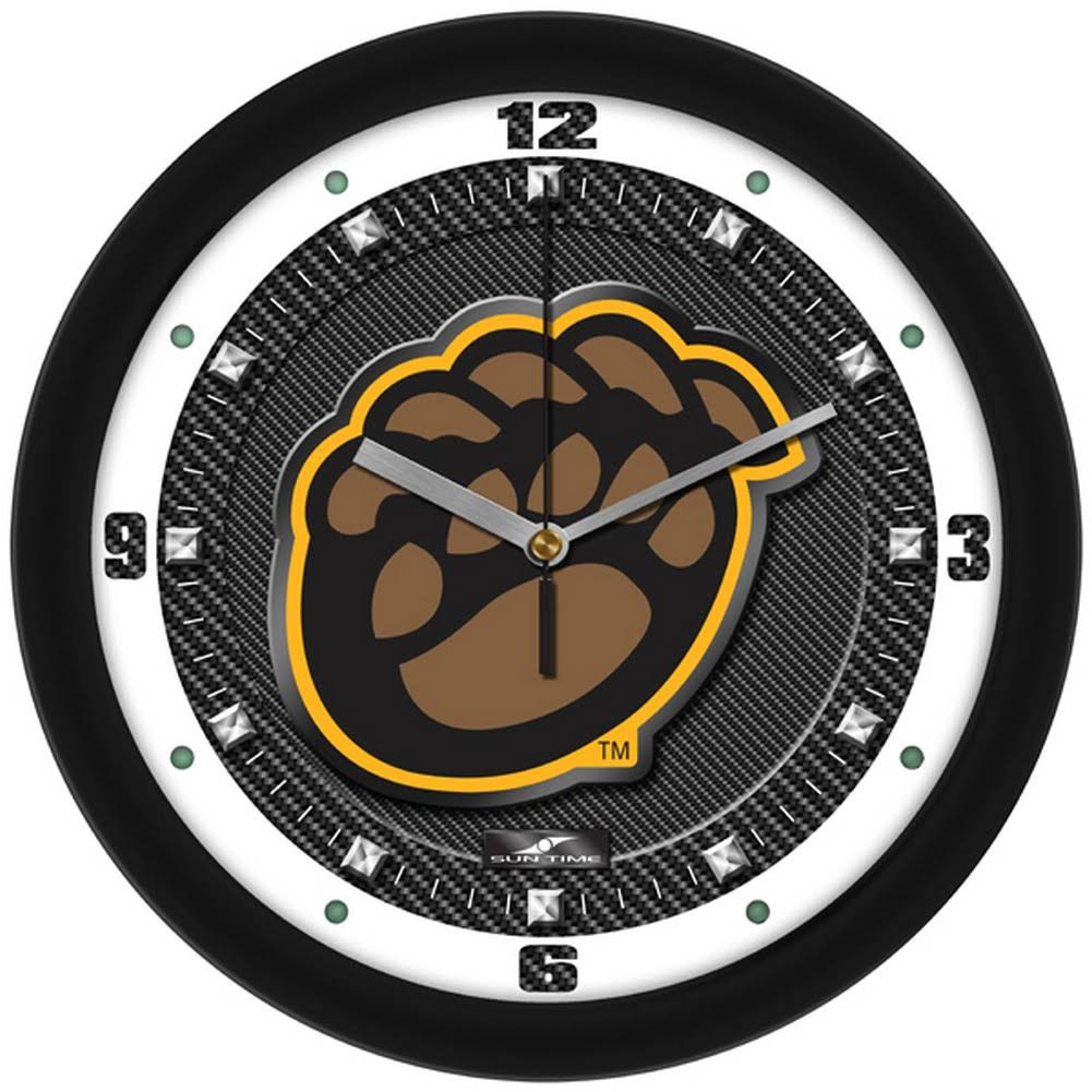 Suntime Baylor Bears - Carbon Fiber Textured Wall Clock