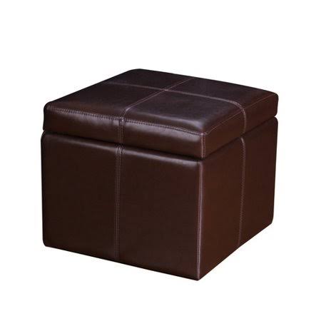 Ebern Designs Hanscom Contrast Storage Ottoman