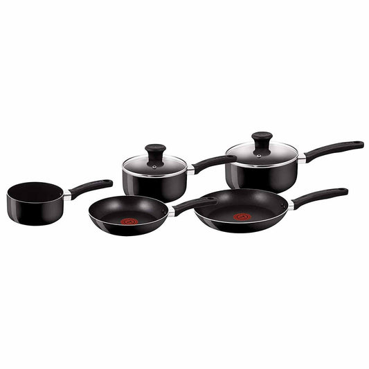 Tefal Delight 5 Pieces Cook Set - Black