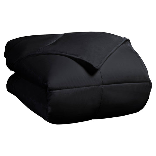 Superior Classic All Season Down Alternative Comforter Twin Black