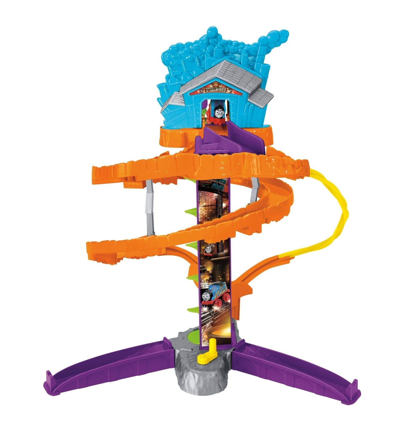 Thomas Friends Minis Steelworks Stunt Set