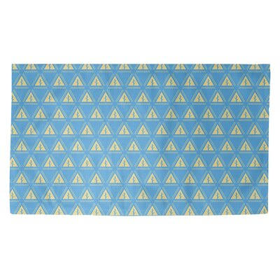 Barbra Minimalist Trees Blue Area Rug Brayden Studio Rug Size: Rectangle 5& x 7&