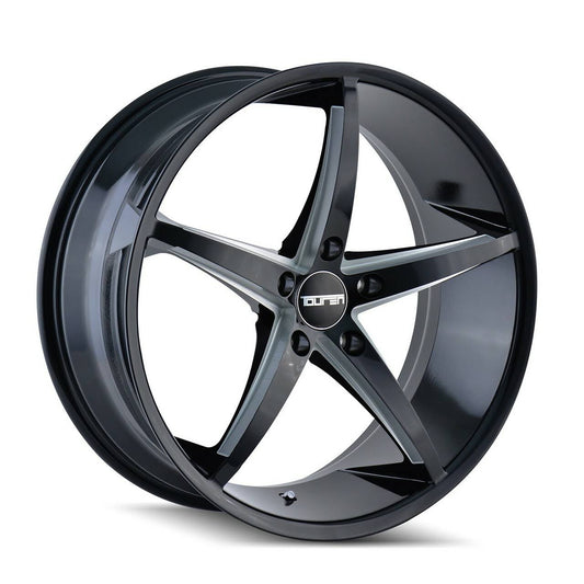 Touren Tr70 Black/Milled Spokes 17x7.5 5-114.3 40mm 72.62Mm