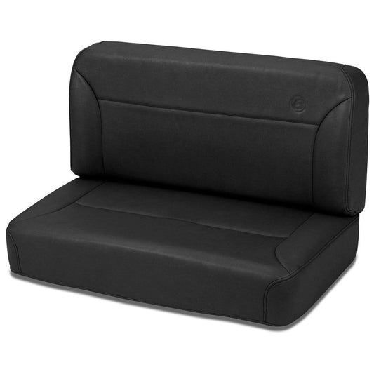 Bestop 39437-15 Trailmax II Fixed Bench SEAT, Rear, Vinyl