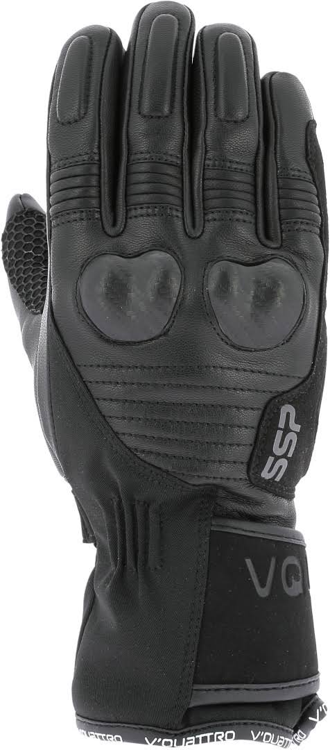 Vquattro SSP04 18 Motorcycle Gloves, Black, Size 2XL