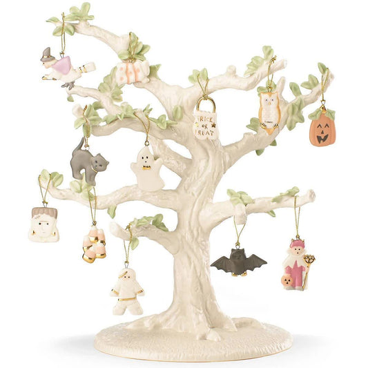 Trick or Treat 12-Piece Ornament Tree Set by Lenox