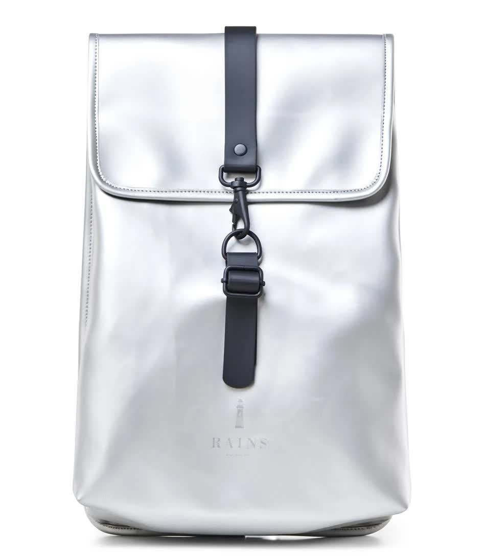 Rains Unisex 1340 Rucksack Backpack Silver