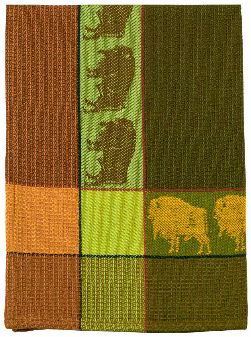 Traders and Company Buffalo Dishcloth (Set of 6)