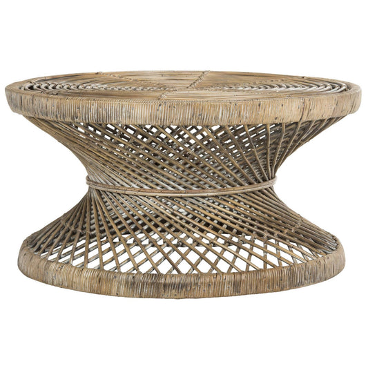 Safavieh Grimson Large Bowed Coffee Table