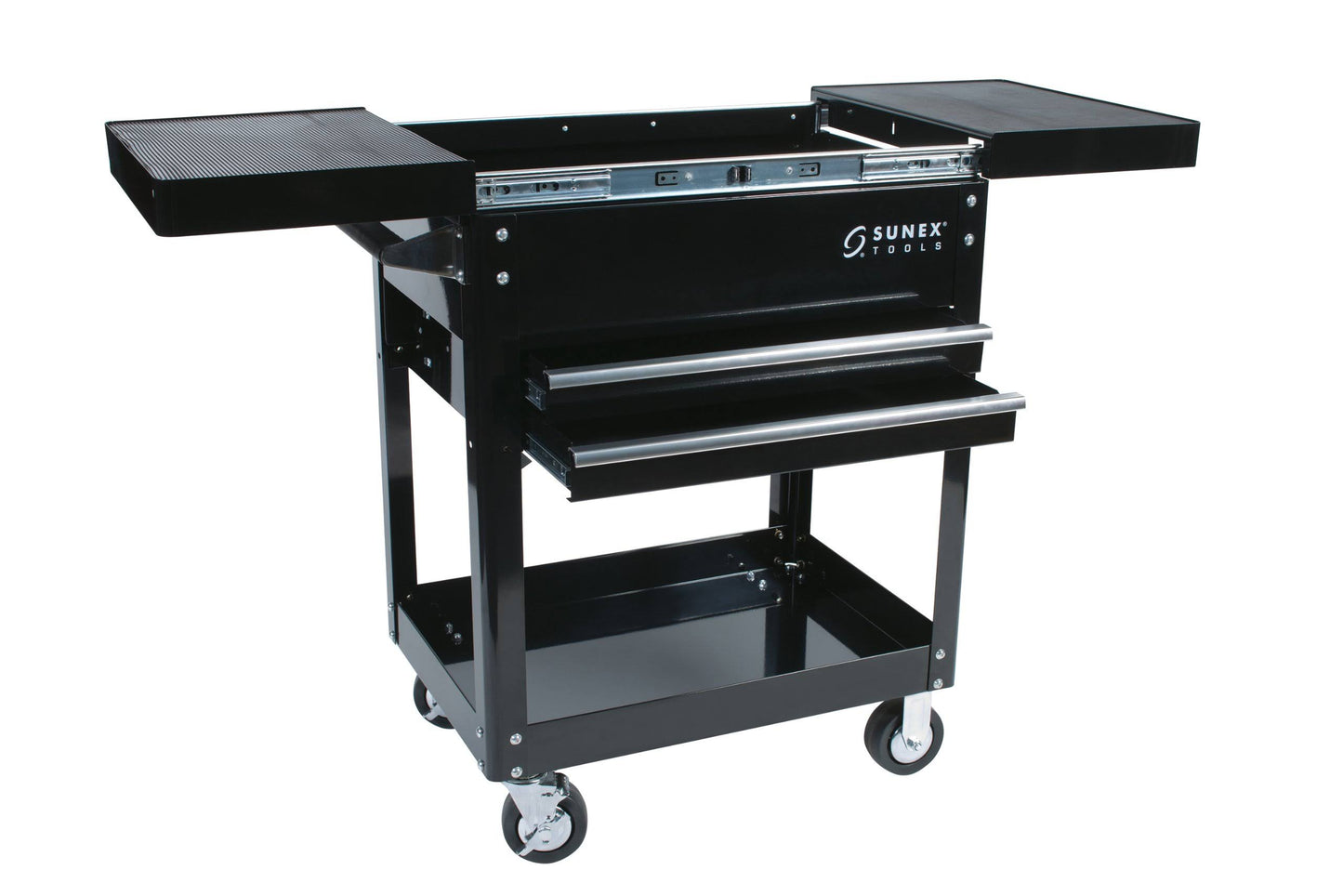 Sunex 8035 - Compact Slide Top Utility Cart - Black