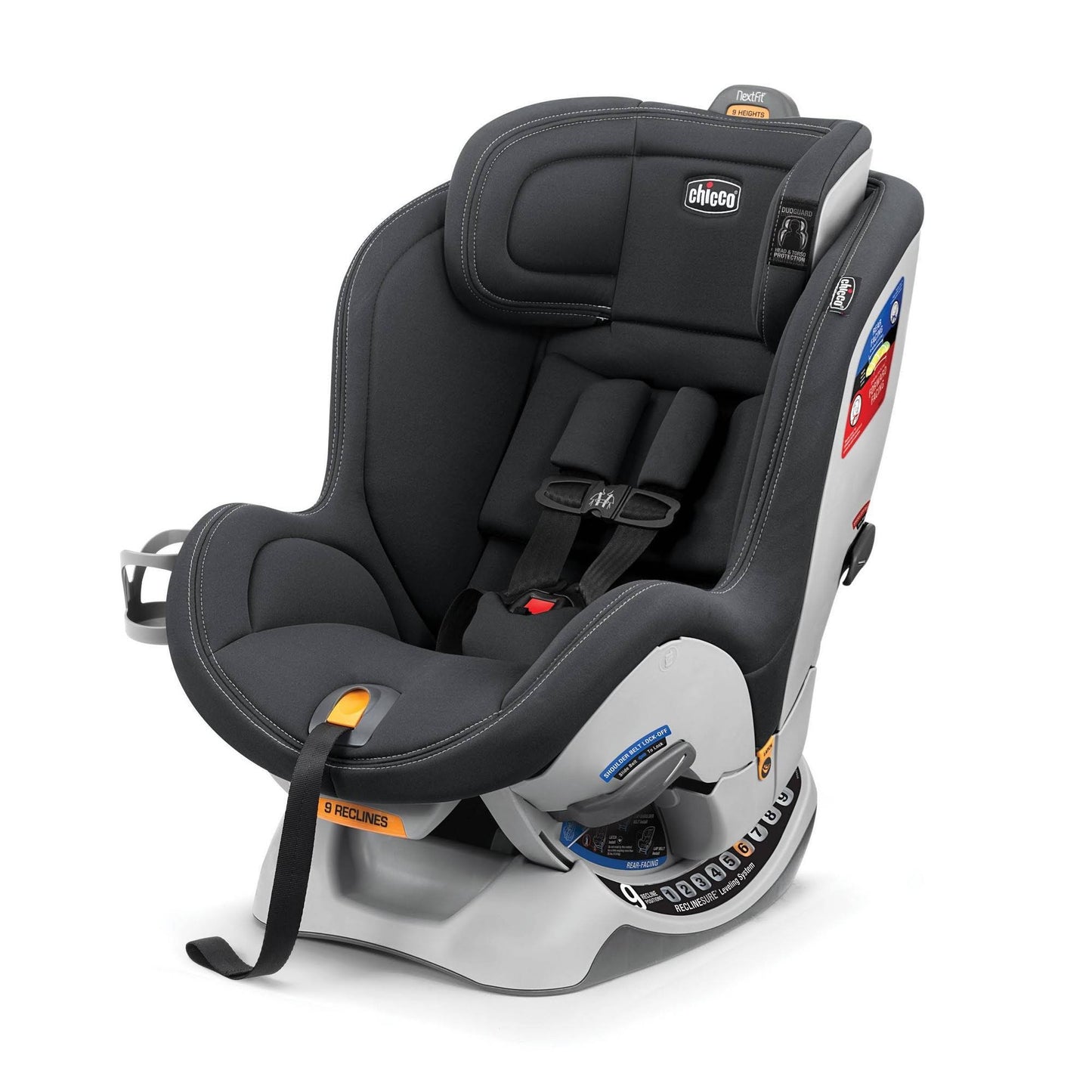 Chicco NextFit Sport Convertible Car Seat, Black