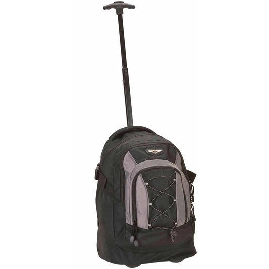 Rockland Luggage 19 inch Rolling Backpack R03, Black