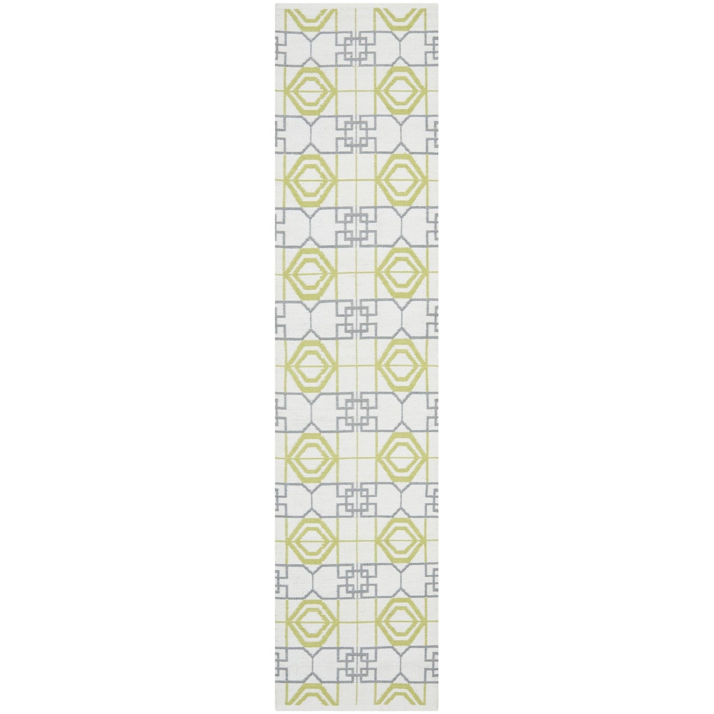 Safavieh Thom Filicia Tmf127b White - Grey 2 x 12 Runner Area Rug