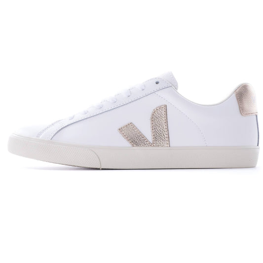 Veja Esplar Logo Leather Sneaker, White / 37