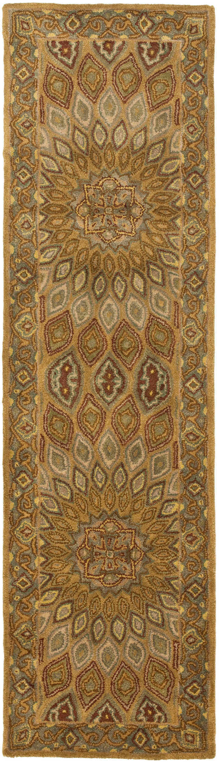 Safavieh Heritage Light Brown/Grey Area Rug; 2 x 3