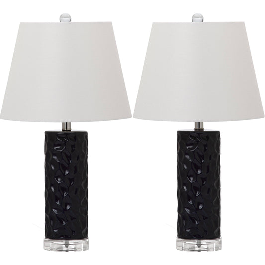 Safavieh Dixon Table Lamp, Set of 2 - Black