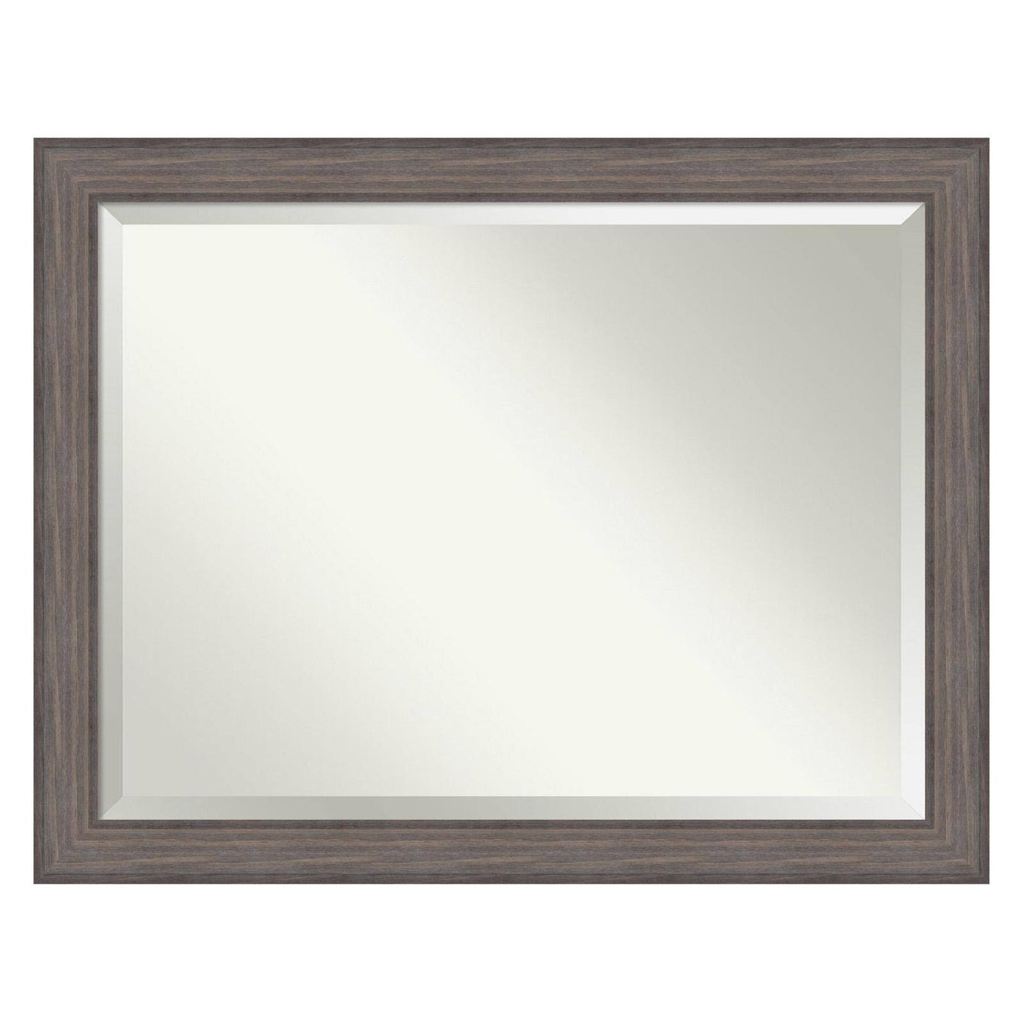 Amanti Art Country Barnwood Wall Mirror