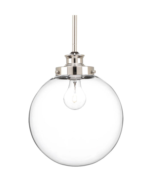 Progress Lighting P5070-104 Penn Pendant Light Polished Nickel