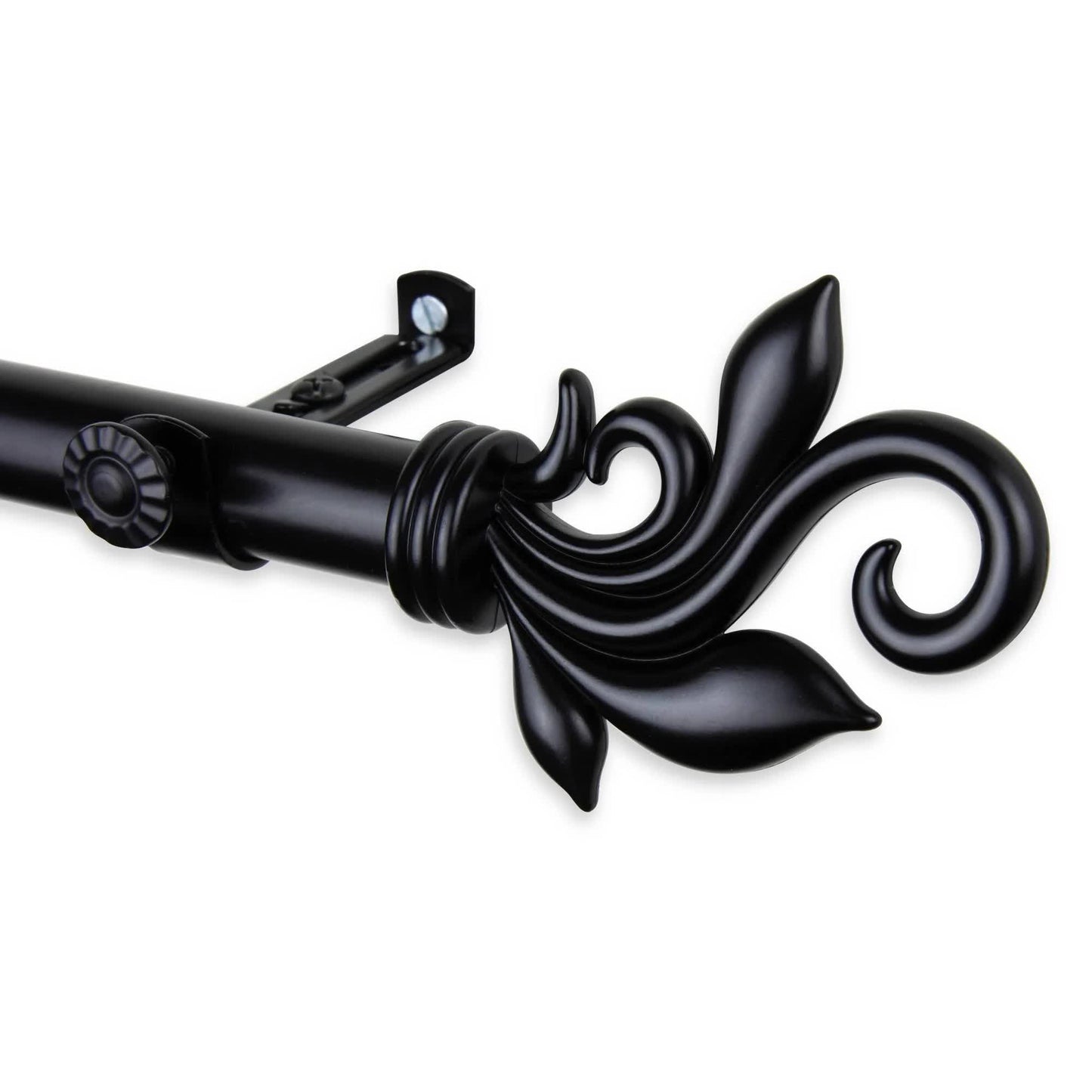 Rod Desyne Delilah Curtain Rod Black