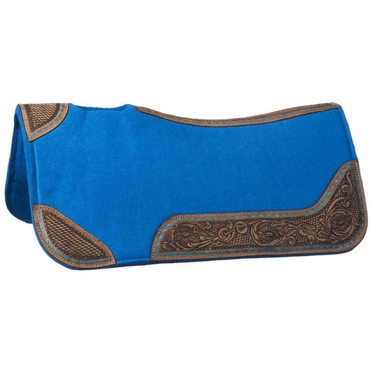 Tough-1 Buckstitch Barrel Saddle Pad - 30