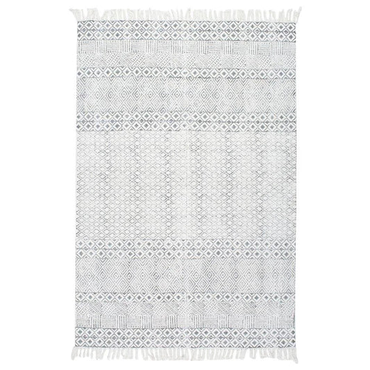 nuLOOM Flatweave Ammie Area Rug, Size: 8 6 inch x 11 6 inch, Gray