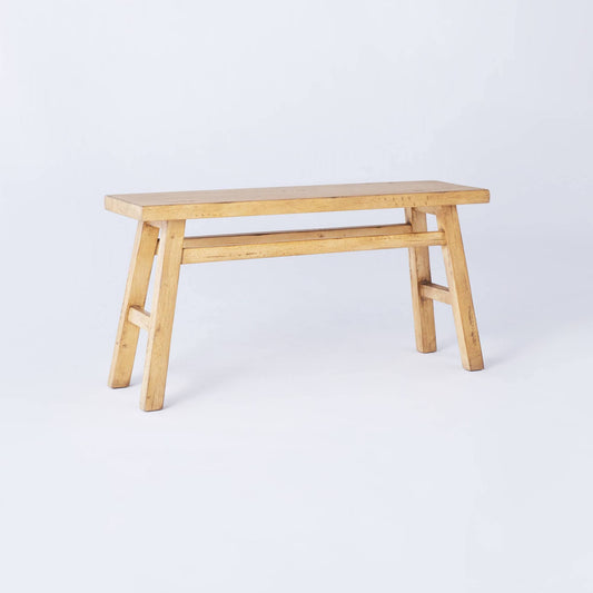 Thatcher Wood Bench Natural - Threshold Designed with Studio McGee