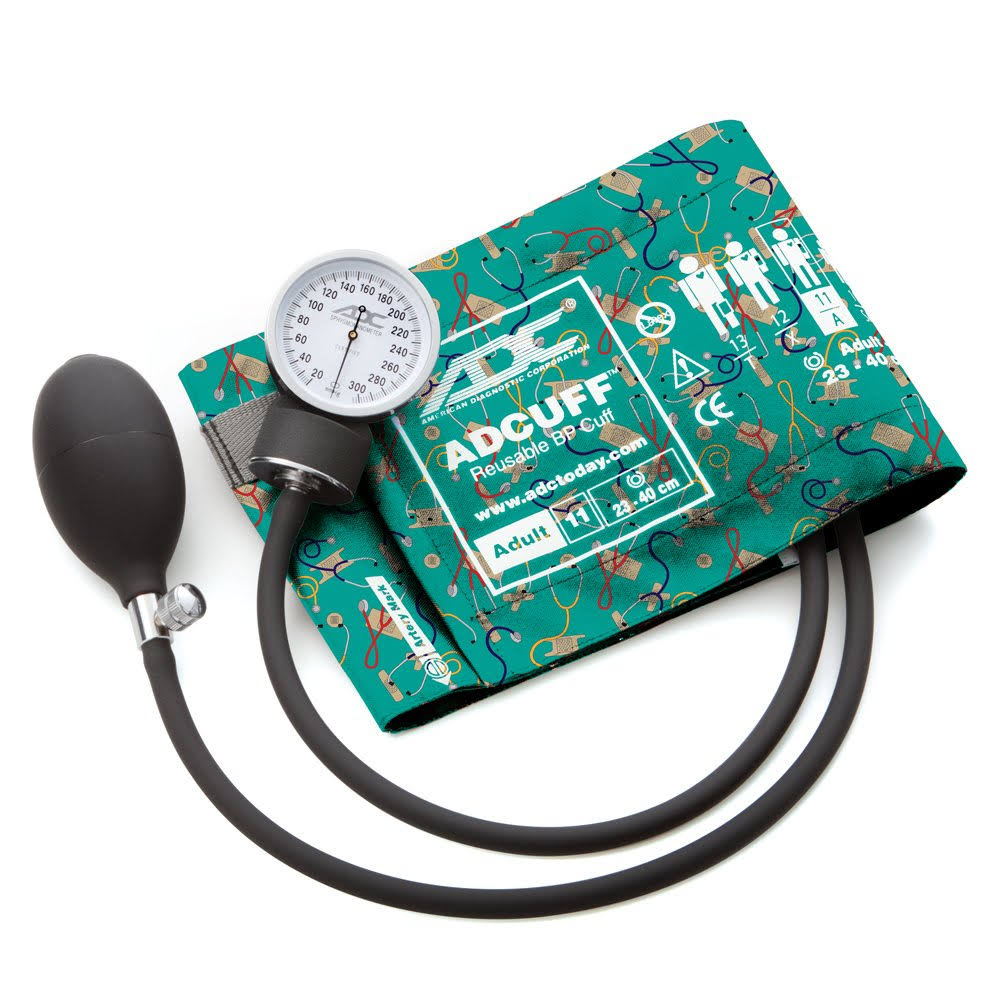 ADC Prosphyg 760 Pocket Aneroid Sphygmomanometer, Medical Theme, Adult