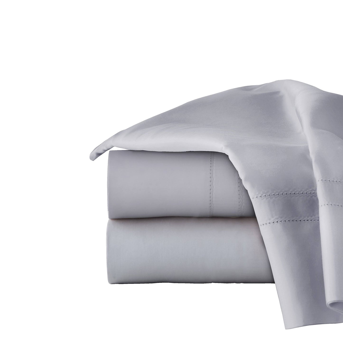 Pointehaven Deep Pocket 620 Thread Count Long Staple Cotton Sheet Set (California King - Grey)