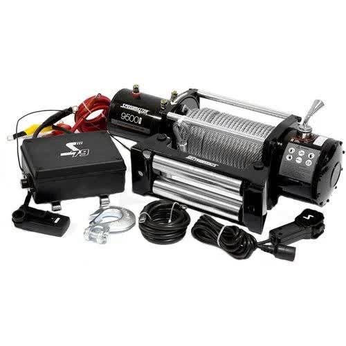 Speedmaster PCE553.1003 Electric 4WD Winch Kit with Wireless Remote