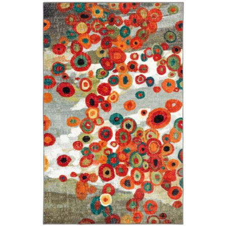 Cantwell Tossed Floral Multi Printed Area Rug Winston Porter Rug Size  Rectangle 5 x 8