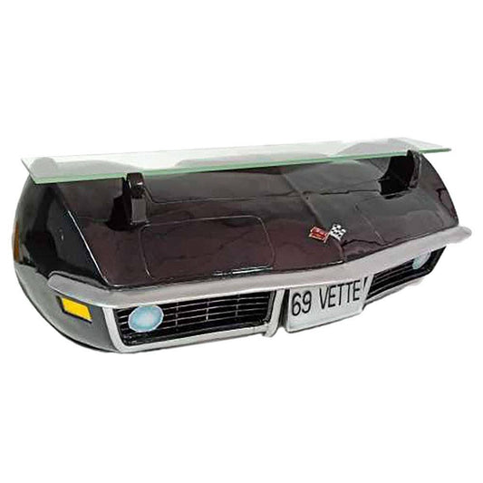 1969 Corvette 3-D Wall Shelf, Black