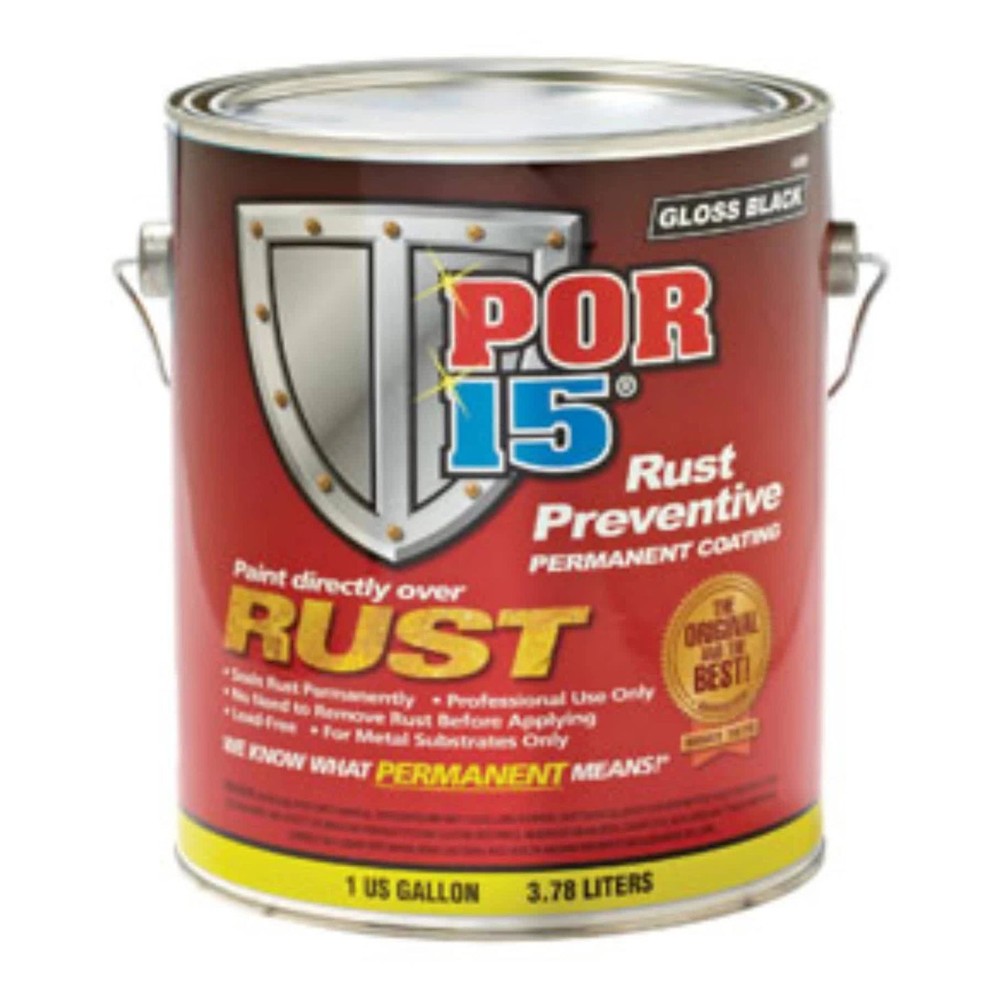 POR-15 45301, Rust Preventive Paint, Silver, Gallon