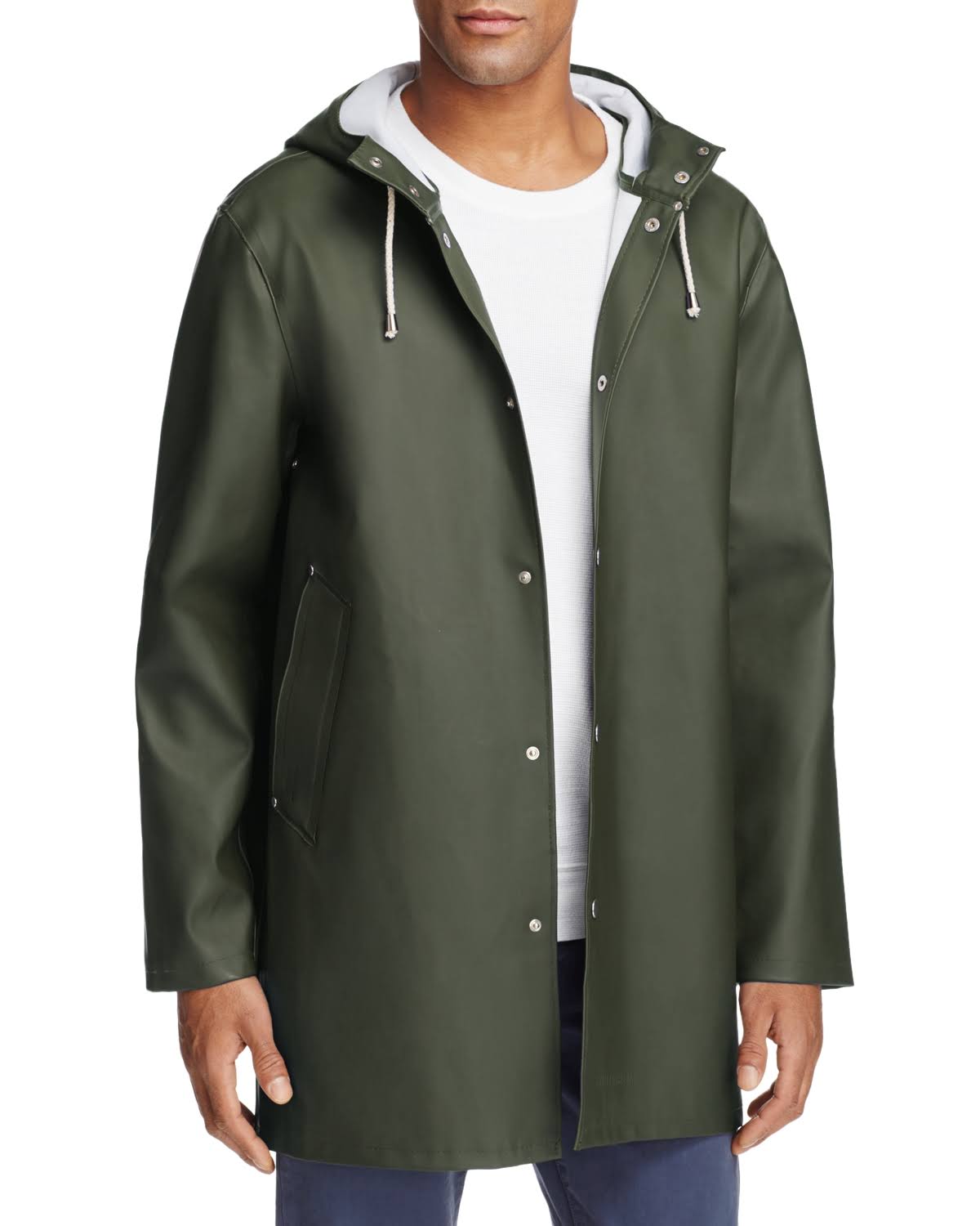 Stutterheim Stockholm Raincoat - Green