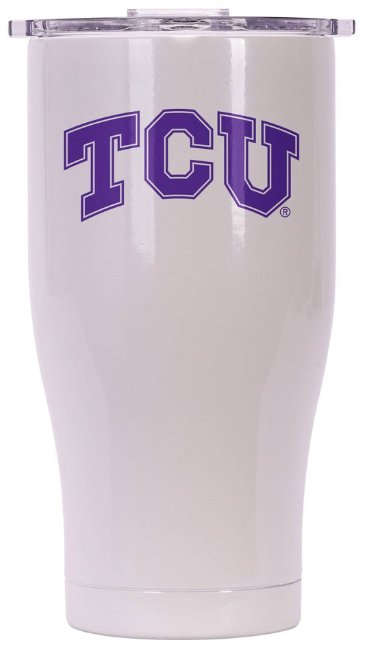 Orca TCU Horned Frogs White 27oz. Chaser Tumbler